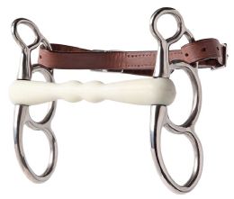 White Straight Mouth (lrg rings)